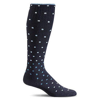 Sockwell Women's On the Spot Moderate Graduated Compression Socks Navy - SW3W-600