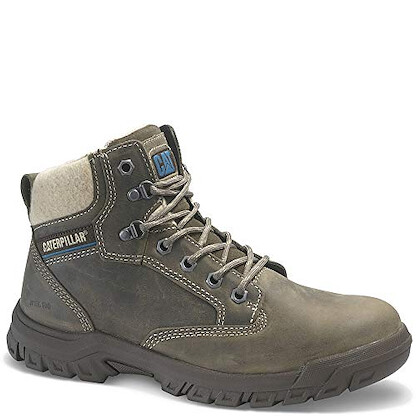 CATERPILLAR WORK Women's Tess Steel Toe Work Boot Dark Gull Grey - P91008