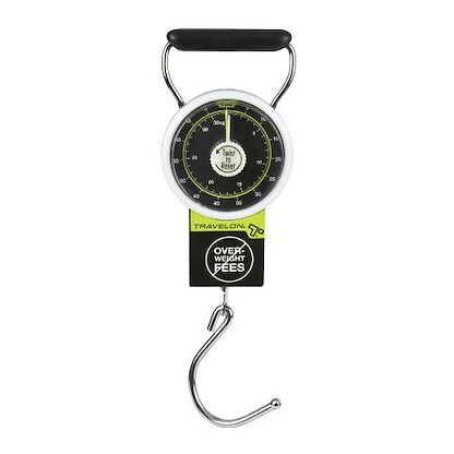 Travelon Stop & Lock Luggage Scale with Tape Measure - 19325-500