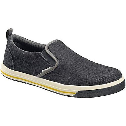 Nautilus Safety Footwear Men's Westside Slip-On ESD Work Shoe Black Textile - N1430