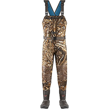 LaCrosse Men's Super Brush Tuff Waterproof 1200g Insulated Hunting Waders Realtree Max-5 Camo Print - 700152