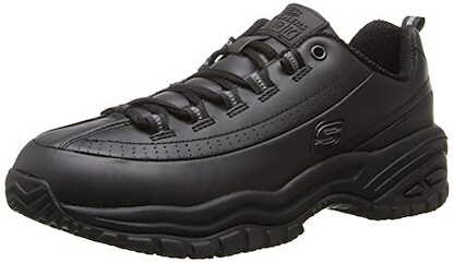 SKECHERS WORK Women's Soft Stride - Softie Soft Toe Slip Resistant Work Shoe Black - 76033/B