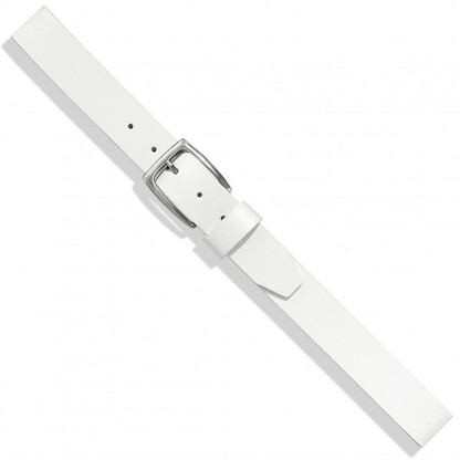 Brighton Beck Belts 34 White Men