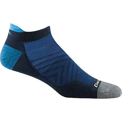 Darn Tough Men's No Show Tab Ultra-Lightweight Running Sock Eclipse - 1033-ECLIPSE
