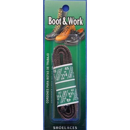 45" Replacement Work Boot Laces Brown (1 pair) - 45-TASLAN-BROWN