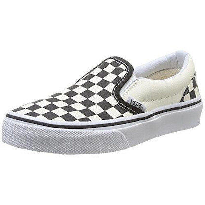 VANS Kids' Classic Slip-On Sneaker Checkerboard/Check - VN000ZBUEO1