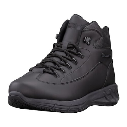 Lugz Men's Rapid Slip-Resistant Work Sneaker, Black, 12 M US