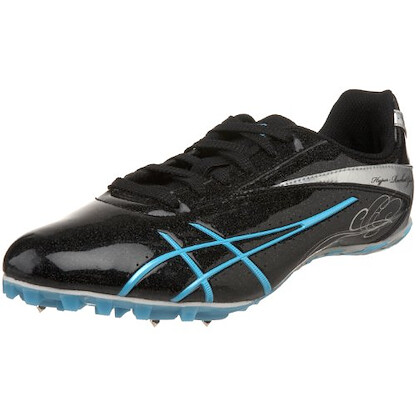 ASICS Women's Hyper-Rocketgirl SP 4 Track & Field Shoe Onyx/Turquoise - G153Y