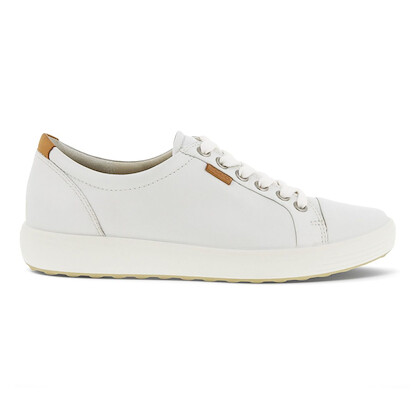 ECCO Women's Soft 7 Sneaker White - 430003-01007