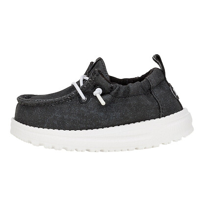 HEY DUDE Shoes Unisex Infants' LilDude Slip On Black - 43719-001