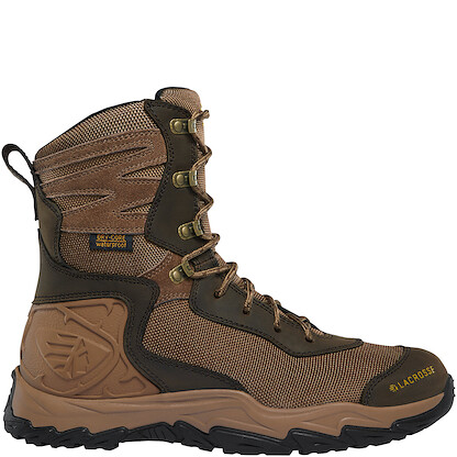 LaCrosse Men's 8" Windrose Waterproof Hunting Boot Brown - 513360
