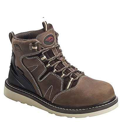 Avenger Men's 6-inch Wedge Soft Toe Waterproof Work Boots - A7606