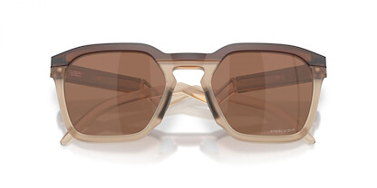 Oakley OO9533 HSTN SQ Sunglasses, Matte Rootbeer/Prizm Tungsten, 54 mm