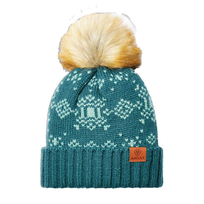Ariat Women's Patrona Beanie Reflecting Pond/Arctic - 10047221