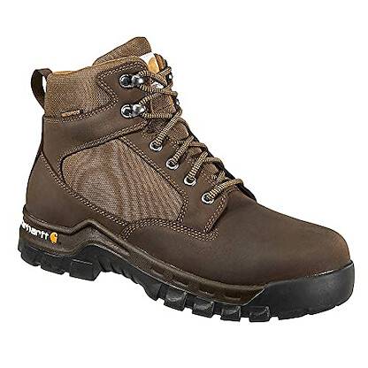 Carhartt Men's 6" Rugged Flex® Steel Toe Waterproof Work Boot Brown - FF6213-M