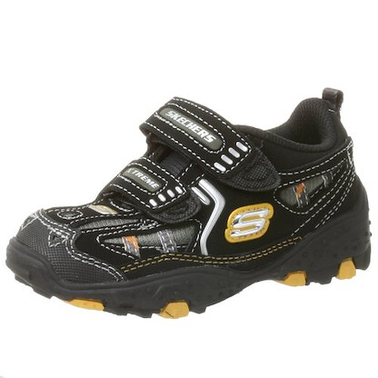 Skechers Toddler Boys' Annex - Commando Double Strap Sneaker Black - 91680N/BLK