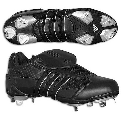 Adidas Men's Excelsior Low Metal Cleats Black/Black - 538312