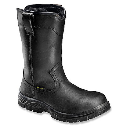 Avenger Men's 11" Framer Wellington Composite Toe Waterproof Work Boots Black - A7847