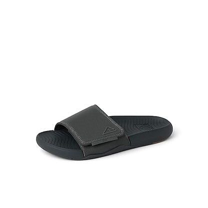 REEF Mens Sandals, Phantom Slab, Black, 10