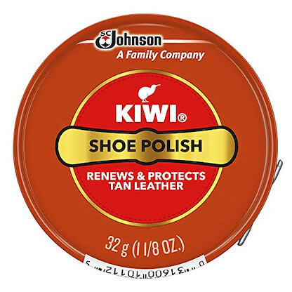 KIWI Tan Shoe Polish (1.125 oz) - KIWI-TAN