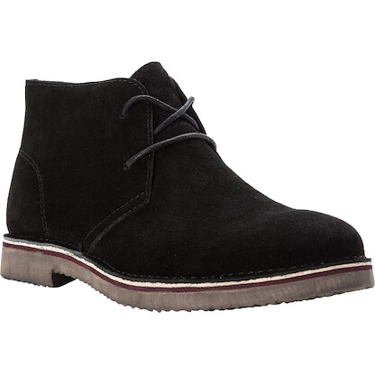 Propet Men's Findley Chukka Black Suede - MCX012SBLK