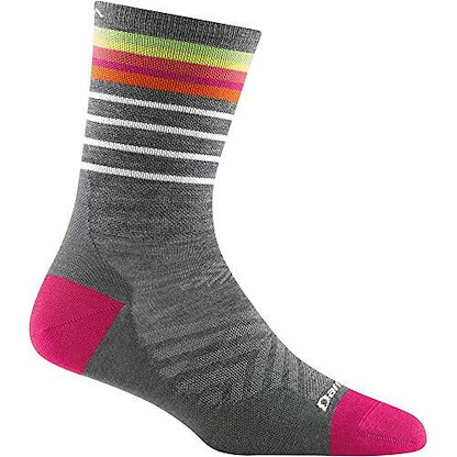 Darn Tough Women's Stride Micro Crew Ultra-Lightweight Running Sock Gray - 1045-GRAY