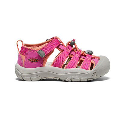 KEEN Unisex Little Kids' Newport H2 Sandal Very Berry/Fusion Coral - 1014251