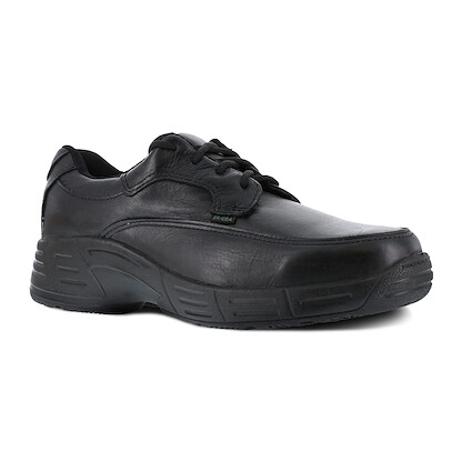 FLORSHEIM WORK Men's Ulysses Postal Uniform Soft Toe Work Shoe Black - FP8125