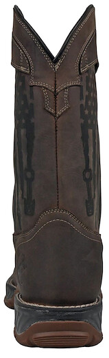 Hoss Men's God Work Country Leather Composite Toe Wellington Work Boots