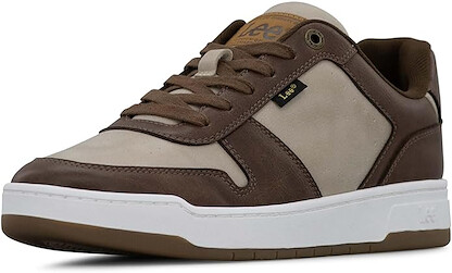 Lee Men's Specter Low-Top Sneaker Brown/Pebble - M000070-2216