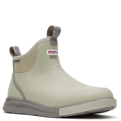 XTRATUF Men's 6" Ankle Deck Boot Sport Stone - XADSM103