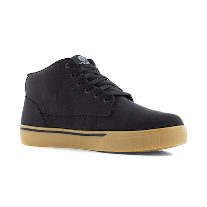 Volcom Work Men's True Black and Gum Composite Toe Shoe