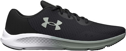 Under Armour Women's UA Charged Pursuit 3 Running Shoes Jet Gray/Jet Gray/Green - 3024889-111
