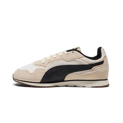 Puma Men's ST Miler Shoes, Alpine Snow-Black-Black