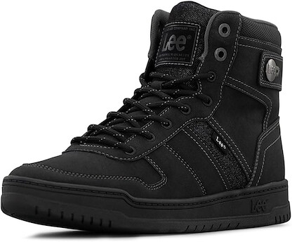Lee Men's Noah High-Top Sneaker Black - M000038-001