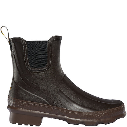 LaCrosse Women's 5" Grange Chelsea Waterproof Boot Classic Brown - 631043