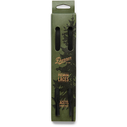 Danner Unisex Logger 917 Waxed Replacement Laces Black 1 Pair - 700084