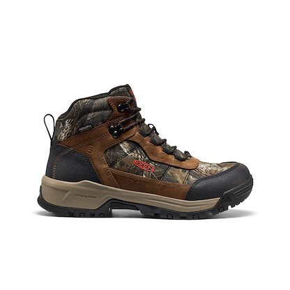 KEEN Utility Men's Skokie Waterproof SR EH HR Soft Toe Work Boot Camo/Black - 1031460