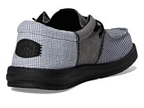HEYDUDE Men's Wally Tri Mix Craft Easy-On Shoe Black/Multi - 44601-0C4
