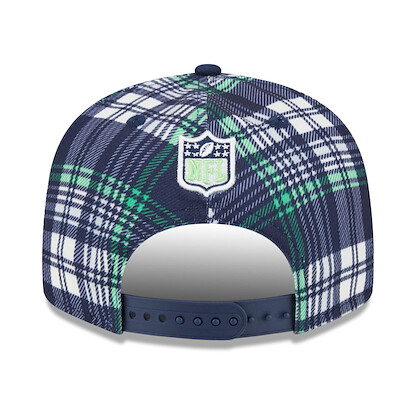 New Era Men's College Navy Seattle Seahawks 2024 Sideline Statement 9FIFTY Snapback Hat