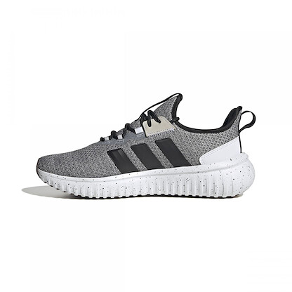 Adidas Men's Kaptir 4.0 Wide Athletic Shoe Cloud White/Core Black/Gum - JR8482