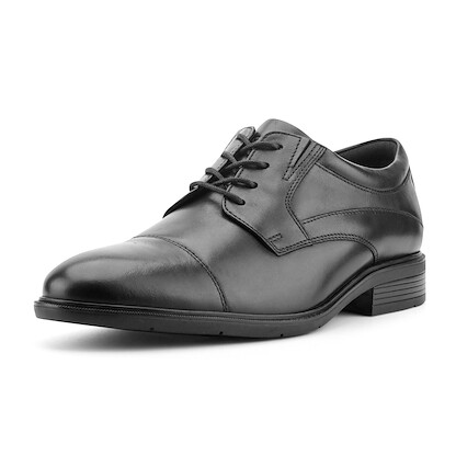 Rockport Men's Orson Waterproof, Black Leather, 13 X-Wide