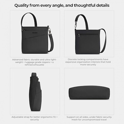 Travelon Anti-Theft Roam Small Crossbody