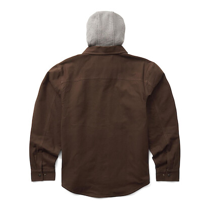 Wolverine Men's Overman II Canvas Dark Bison Hooded SJ - W1214000-237