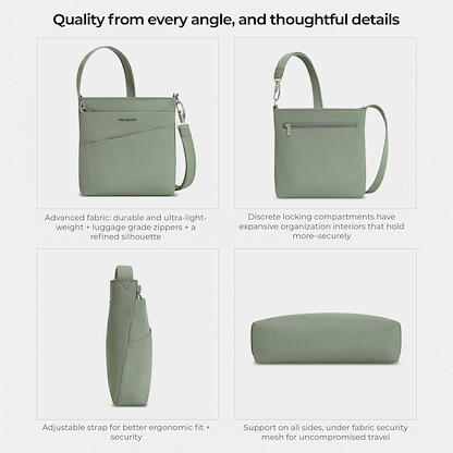 Travelon Anti-Theft Roam Small Crossbody