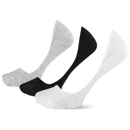 Merrell Women's Lightweight Liner Socks White Assorted (3 pairs) - MEA33560D3B2001-WAS01