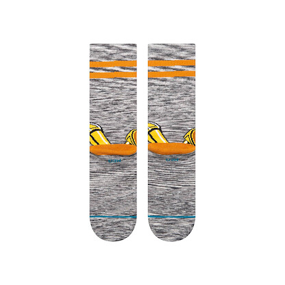 Stance C3Po Crew - Unisex Socks - Combed Cotton-blend Construction - Seamless Toe Closure - Athletic Fit Gold MD (US Men's Shoe 6-8.5, Women's Shoe 8-10.5) One Size