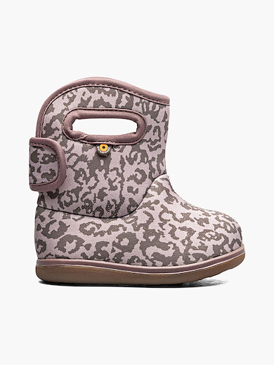 BOGS Unisex Kids' Baby Bogs II Glitter Leopard Rose Multi - 73561I-694