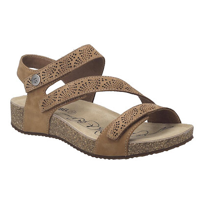 Josef Seibel Women's Tonga 78 Sandal Nuss Nubuck - 78578-380340