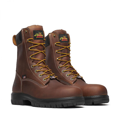 Thorogood Men's 8" Genesis Series Nano Composite Toe Work Boot Bourbon - 804-4251